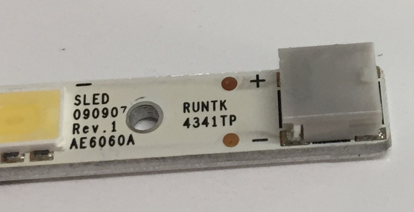 SLED090907 REV.1 AE6060A RUNTK4241TP LED-Backlight