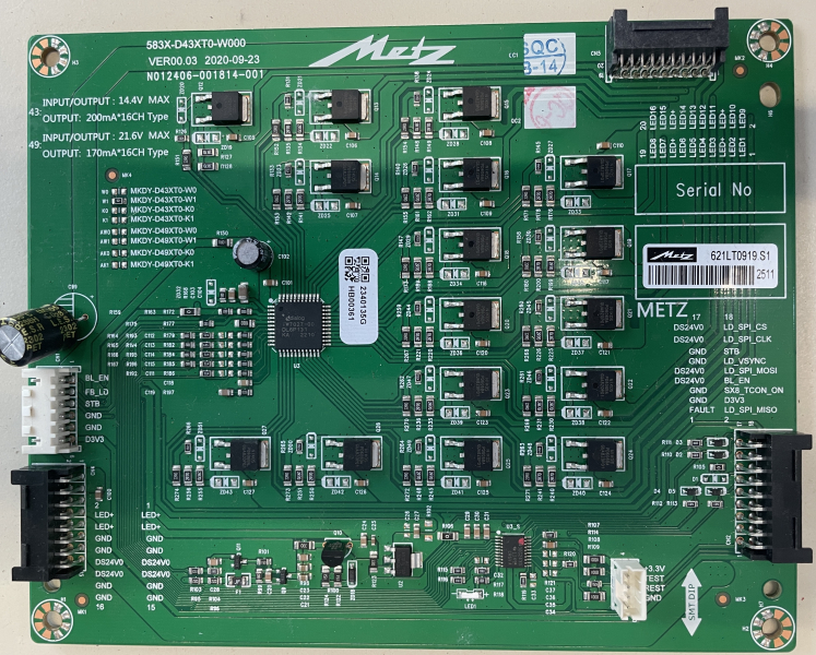 583X-D43XT0-​W000 621LT0919.S1  LED Driver
