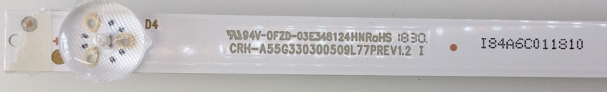 55DG2A52B SET10 5xCRH-A55G330300509L77PREV1.2 und 5xCRH-A55G330300509R77PREV1.2   LED Backlight