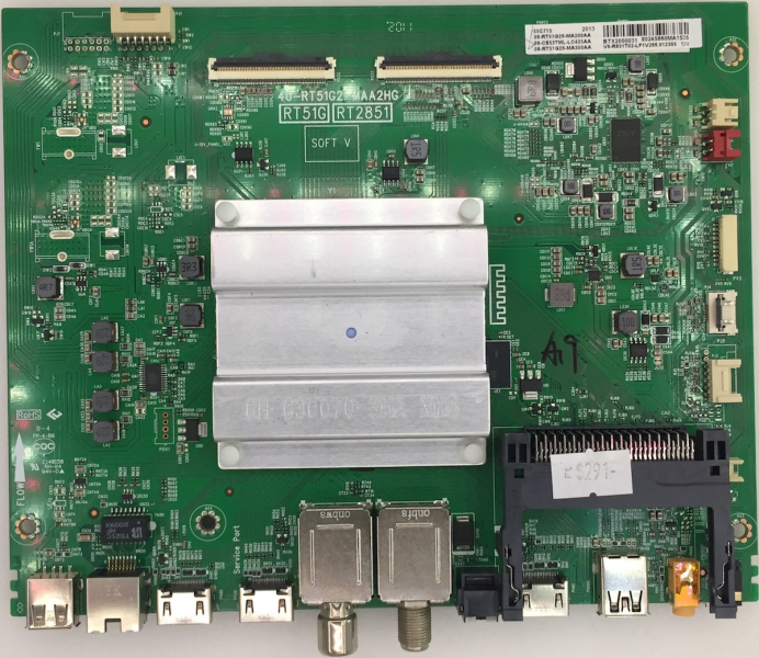 55C715 Mainboard 40-RT51G2-MAA2HG 08-RT51G26-MA200AA RT2851