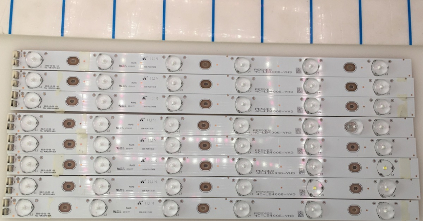 40FU3253C Set8 8x 40F2370-6EA 006-P2K1793B LED Backlight