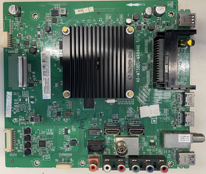 U55P6046 40-MT58DU-MAB4HG 08-55D2980-LPE001A Mainboard