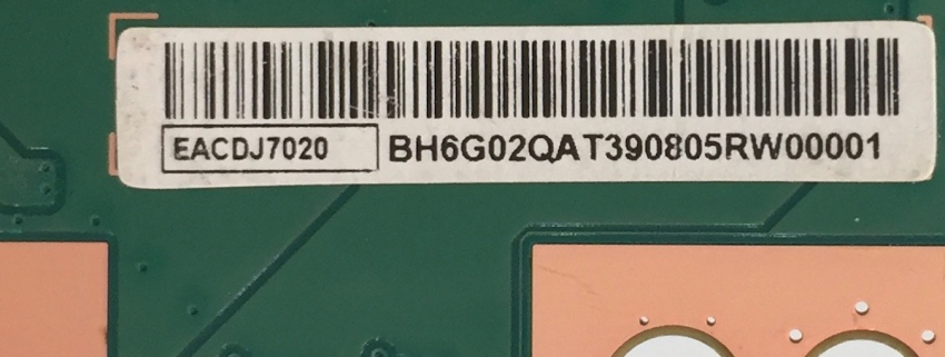 TX-50GXX889 EACDJ7020 BH6G02A E88441 T-con