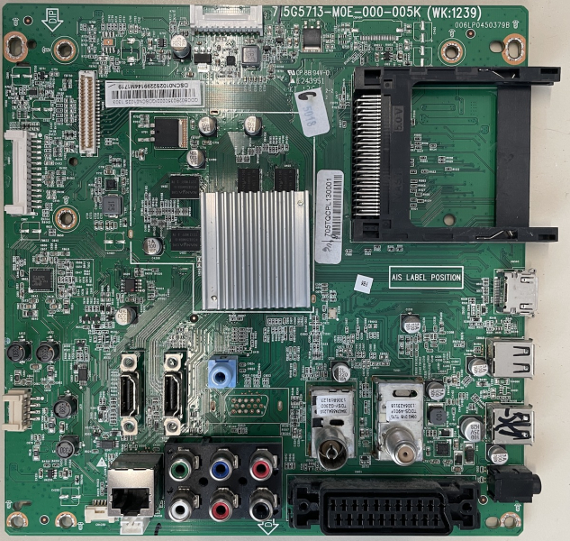 42PFL4208K  715G5713-M0E-000-005K (WK:1239) 705TQCPL130001Mainboard