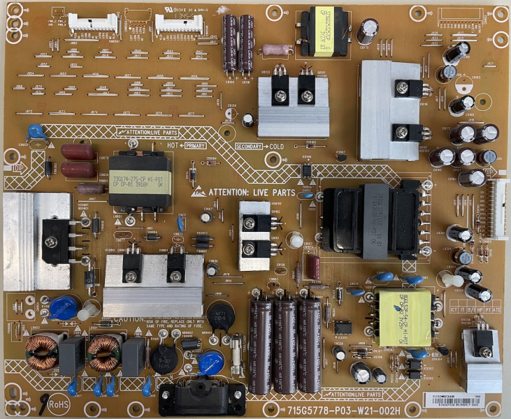 55PFL4908K 715G5778-P03-W21-002H PLTVDW62CXAB8  Netzteil