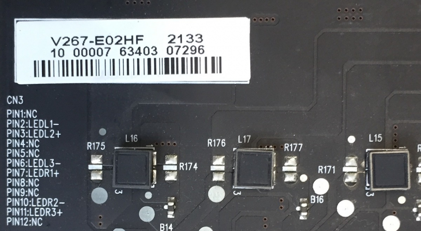 V267-E02HF Darfon 4H+V2676.231-01/D4 Inverter Board
