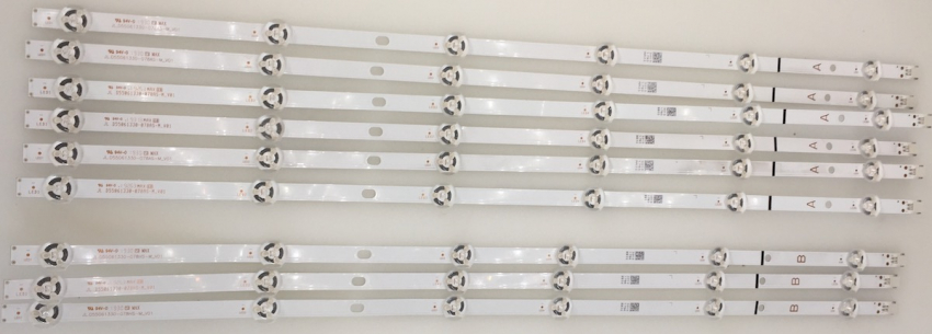TX-55SXW584, TX-55V5863, TX-55GXW584 SET9 6xJL.D55061330-078AS-M_V01 A-Type 3010-1793 und  3xJL.D55061330-078HS-M_V01 B-Type 3010-1794 LED Backlight