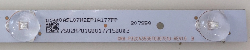 Set3 3xCRH-P32CA3535T030751U-REV1.0 B  LED Backlight LC-32HE4042E LY.4RA21G001 LC-32GHE4042 LC.4FY13G001 LC.4CQ07G001 32/1330-WB-11B 32/1480-GB-11B