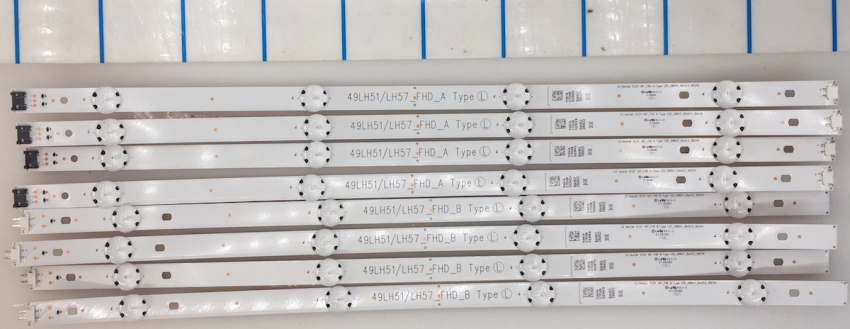 49LH510V Set8 4x49LH51/LH57_FHD_A Type LED_ARRAY_Rev0.0_160314 und 4x49LH51/LH57_FHD_B Type LED_ARRAY_Rev0.0_160314 LED Backlight