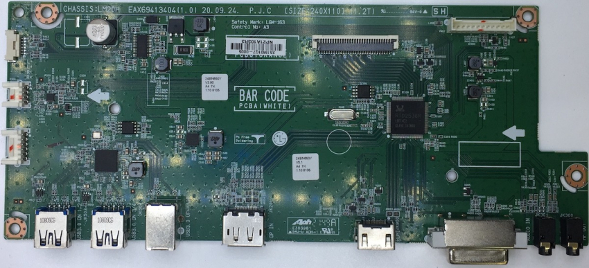24BN650Y-B EAX69413404(1.0) LGM-163 A3 Mainboard
