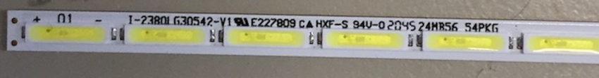 24BK550Y-W I-2380LG30542-V1 LED Backlight