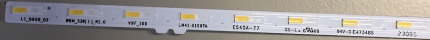 GQ43Q74CAU  L1_060B_D3 WBM_S36(1)_R1.1 V9F_100 LM41-01097A LED Backlight