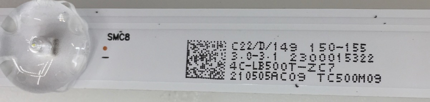 ODL-50851UT-TFB SAMSUNG Set3 3xTCL50D11-ZC62AG-03  11S1P LED Backlight