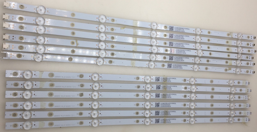 55PUS6262 Set12 6xLB55073 V0_01 210BZ05DL und 6xLB55073 V1_02 210BZ05DR LED Backlight