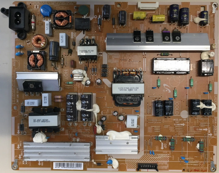 UE40F6470SS UE40F6170SS UE40F6500SS L42X1Q_DHS BN44-00622B REV1.2 power board