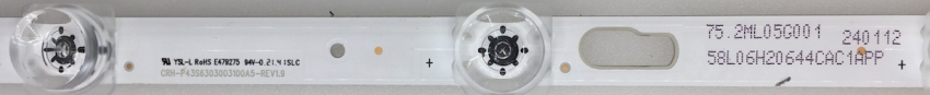 GU43AU7179 SET3 3x CRH-P43S6303003100A5-Rev1.9 LED-Backlight