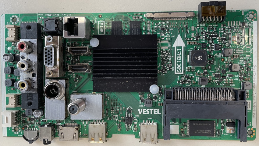 ODL65650U-TIB 17MB130S 23542121 Mainboard