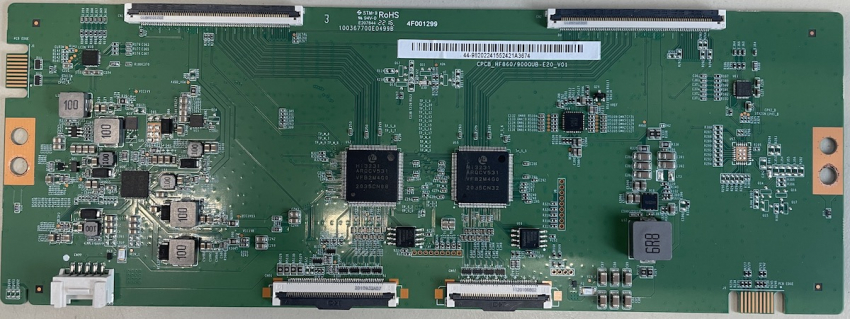 86PUS9807/12 4F001299 100367700E0499B 44-9820224155 T-CON