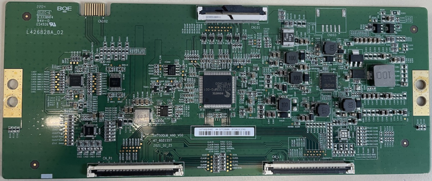 CDE7520  47_6021557 UV750QUB_N9D_V00 UV750QUBN9D  44-9771860A T-con