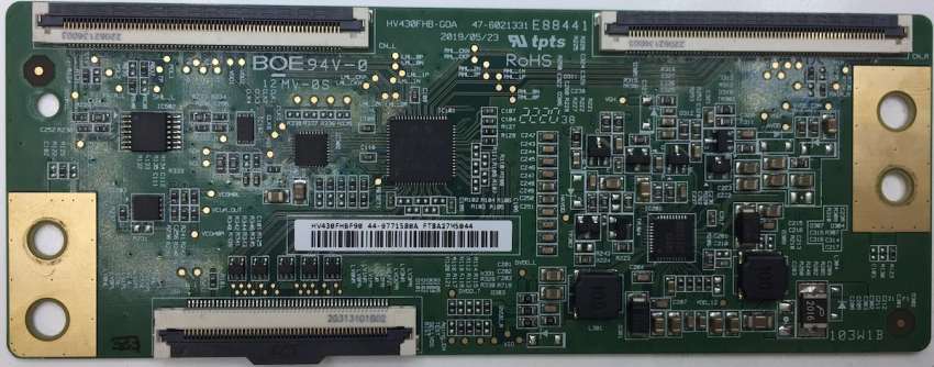 43PFS5507 IG00-TV43F 47-6021331 HV430FHB-G0A 44-9771580A T-Con