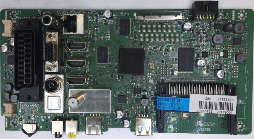 50HE1411S1 17MB95M 23201971 (23209360) Mainboard