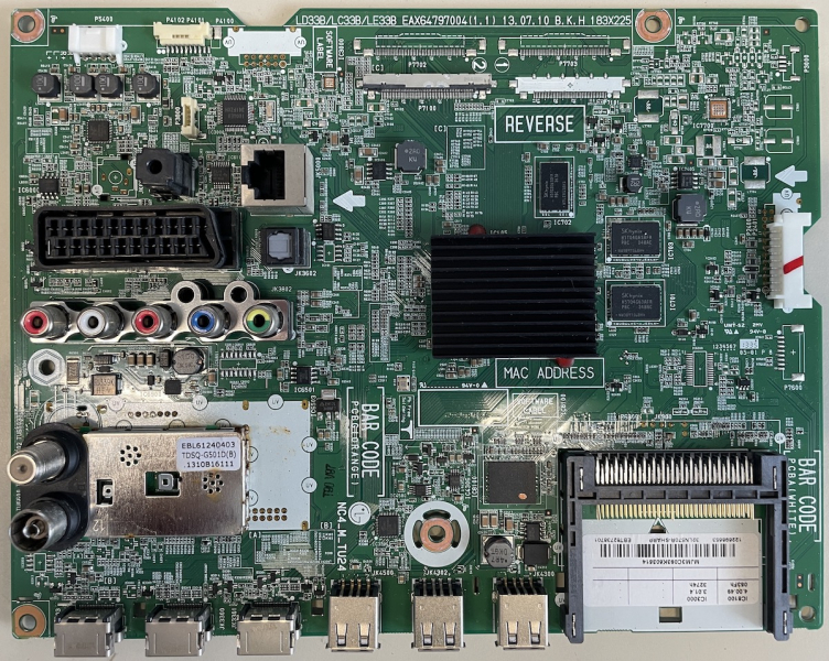 32LN5707 EAX64797004(1.1) EBT62738701 Mainboard