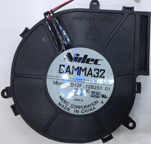 GAMMA32 D12F-12B2S1 01  Lüfter Kühlung Ventilator