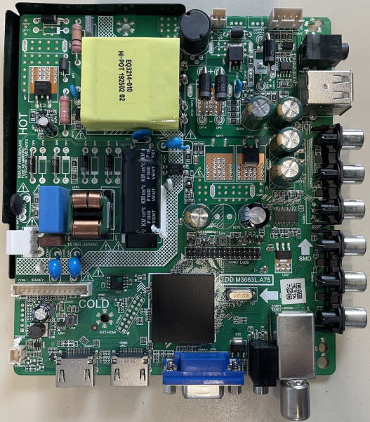 TTE-40Z7140K LDD.M3663L.A75 S05LLDM36639R 48-55/700MA Mainboard