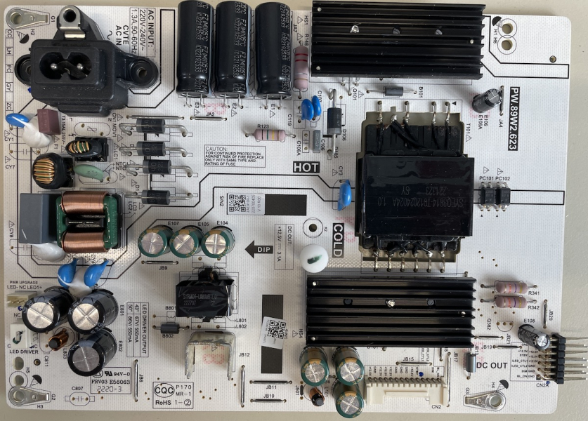 50VCE222 PW.89W2.623 ZAE910R-1 Netzteil