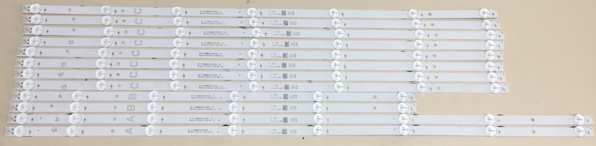 QU70AN9005 SET12  2X RF-CF700002AF30-0801 2X  RF-CF7000023F30-0801 8X RF-CF700002CF30-0701 LED Backlight