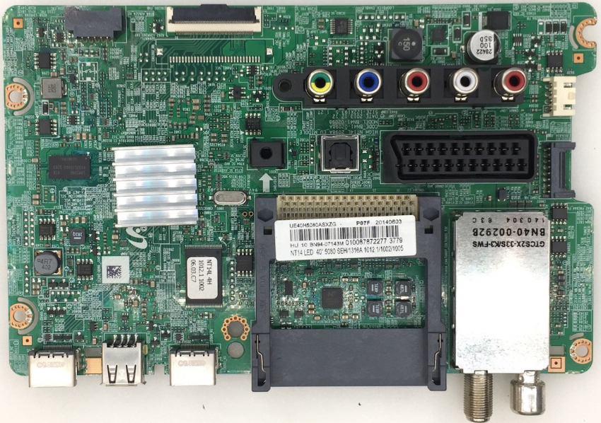 UE40H5080A  BN41-02098A BN94-07143M  Mainboard
