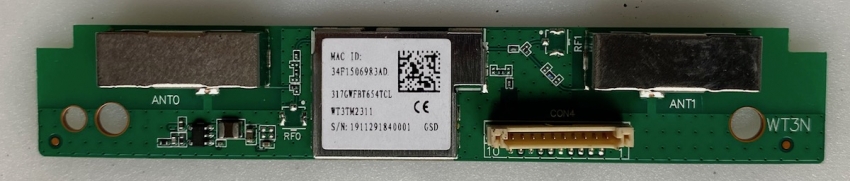 317GWFBT654TCL WLAN Modul für 65PUS7354