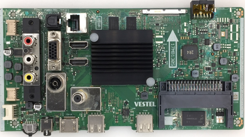 LT43V65LUA 17MB130S 23543255 Mainboard