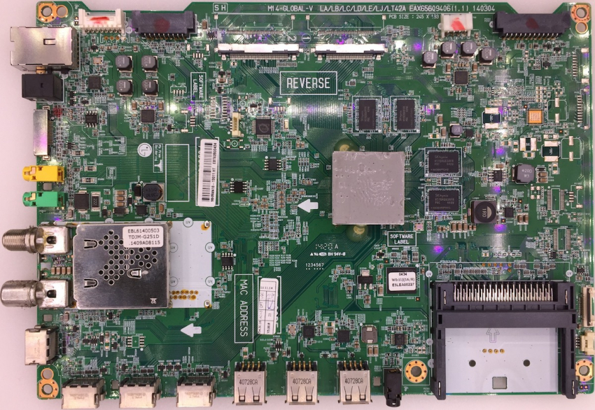 60LB870V  EAX65609406(1.1) EBT62800434 Mainboard