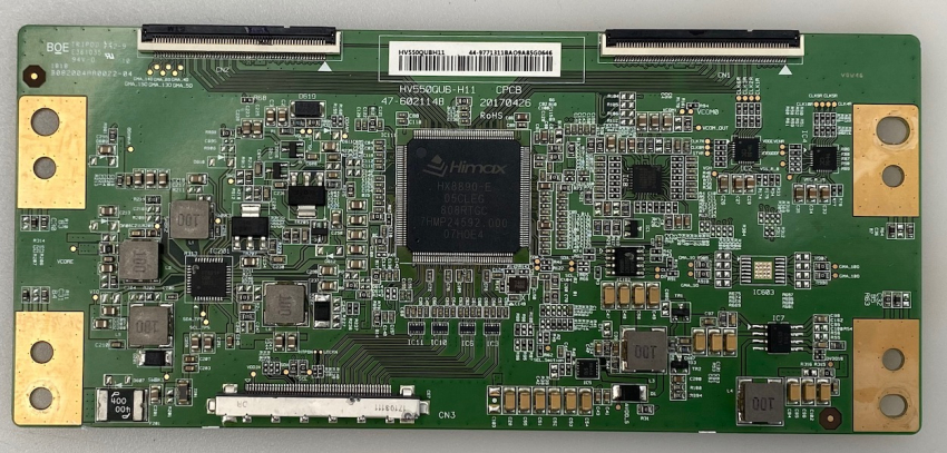HV550QUB-H11 47-6021148 HV550QUBH11 20170426 44-9771311B T-Con für ART221282 55ULTRA HD SMART TV