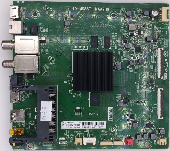 43DP603 40-MS86T1-MAA2HG 08-MS86L16-MA200AA Mainboard