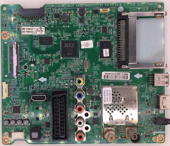 Mainboard EAX65388003(1.0) EBT62973042 z.B. für 42LB620V 49LB620V