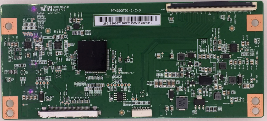 43UA2D63DG  PT430GT01-1-C-3  T-Con