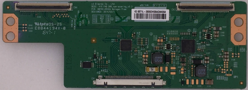 43LJ594V  V15 FHD DRD 6870C-0532A 6871L-3806DH T-Con