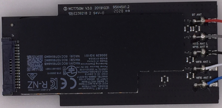 GQ65Q950TST WCT750M V3.0 20191031 Modul