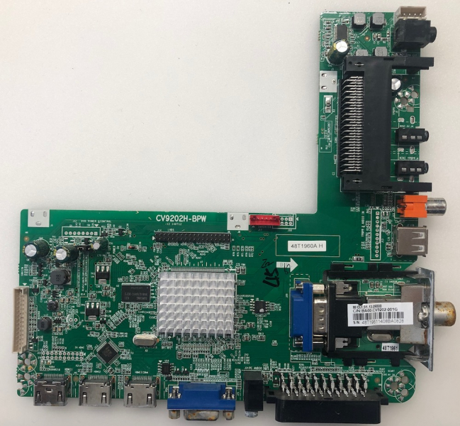 Mainboard CV9202H-BPW A480ND1J06 / LSC480HJ06 1.80.56.00402 BJM1-14809-0T2G für z.B DVB-14809