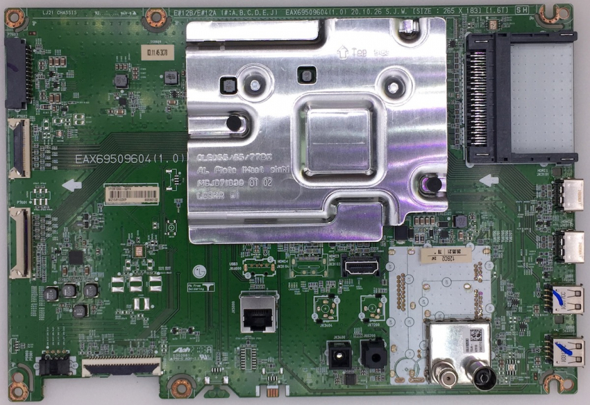 OLED65C17LB EAX69509604(1.0) 66686102 MAINBOARD