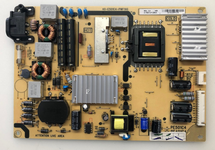 Netzteil 40-E501C4-PWF1XG für z.B 42FZ5633, 55FZ4633