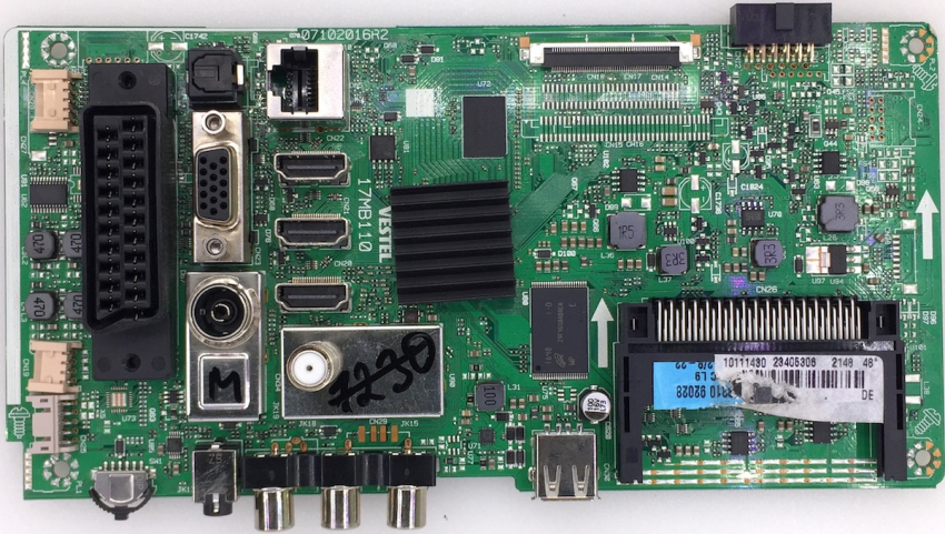 D48F282N4CW 17MB110 23406306  Mainboard