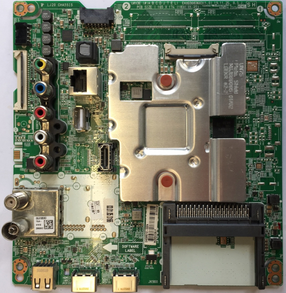 50UN70006LA EAX69083603(1.0) 31720802 Mainboard