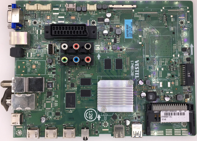 MD31240 Mainboard 17MB120 23437929 (23438068) 040316R2A