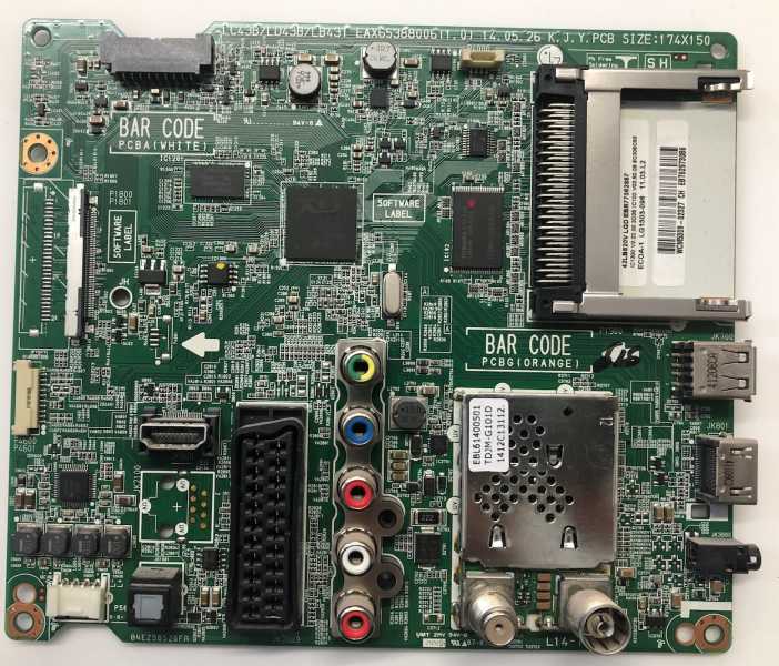 Mainboard EAX65388006(1.0) EBT62973086 EBR77562867 für z.B 42LB626