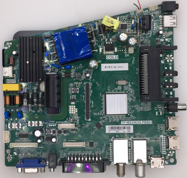 MD31212 TP.MS3463S.PB801 BH-16411 H16123019 Mainboard