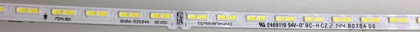 GQ75AU8079U BN96-52594A ES75SV8FPKWA42 LED Backlight