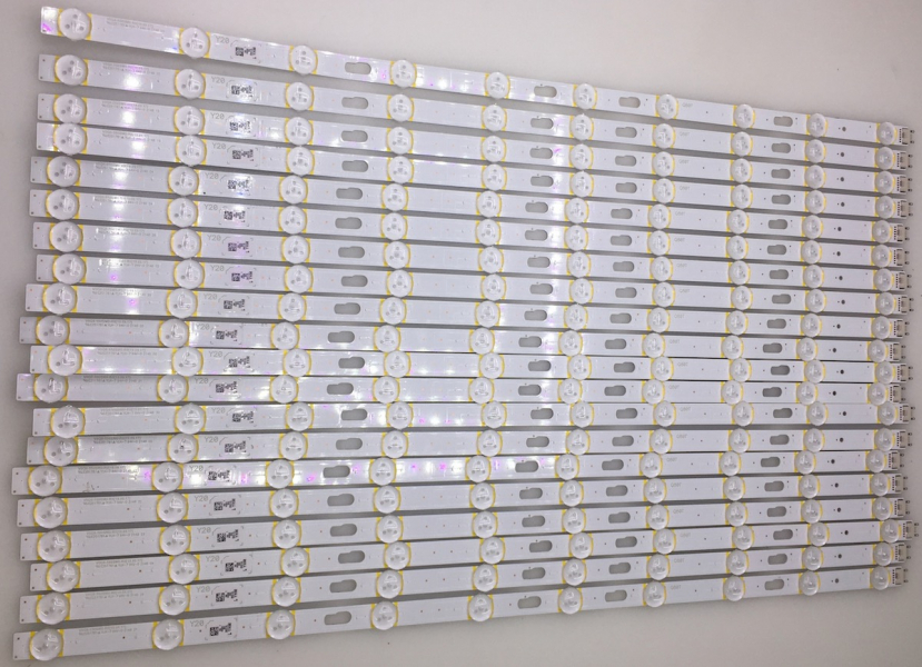 GQ55Q80TGT GQ55Q85TGT Set20 20x V0Q8-​550SM0-RO 50371A  LM41-00966A LED Backlight